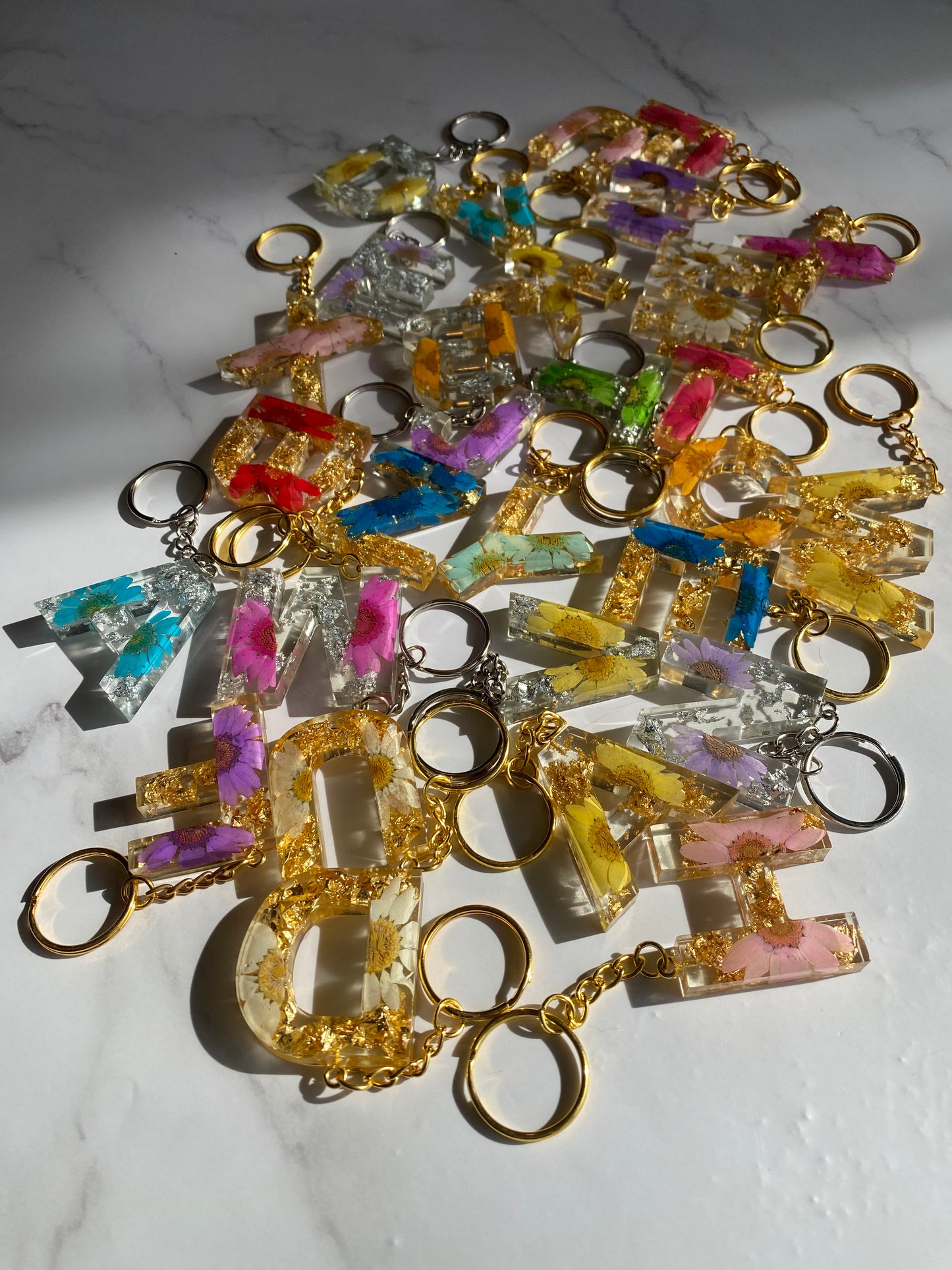 Initial Keychain - B