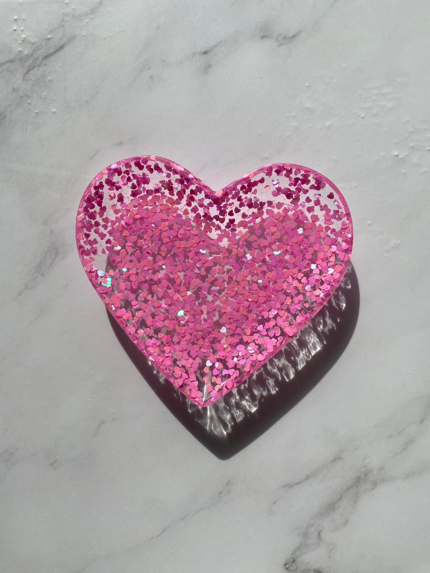 Heart Glitter Tray