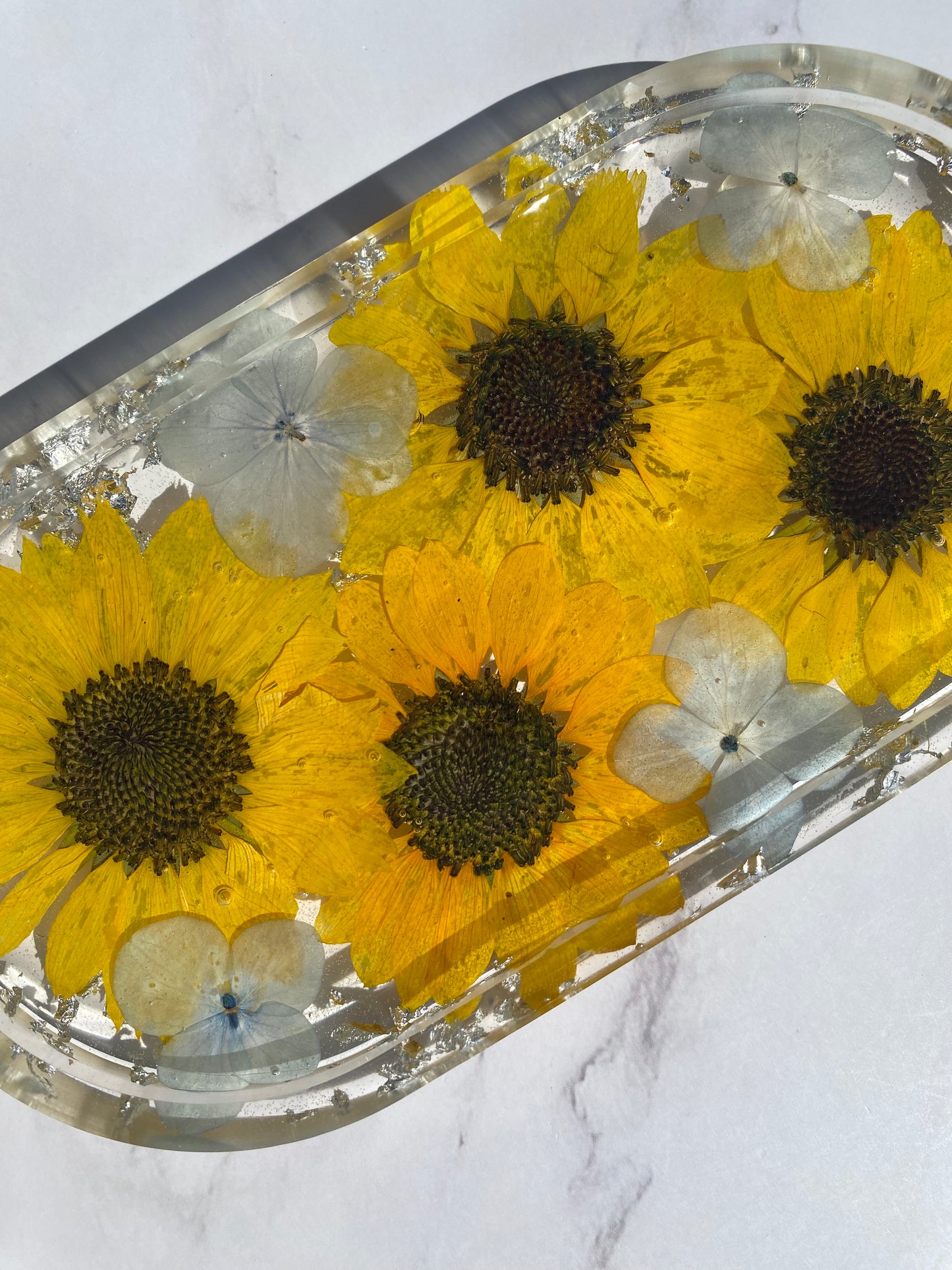 Sunflower & Hydrangea Tray