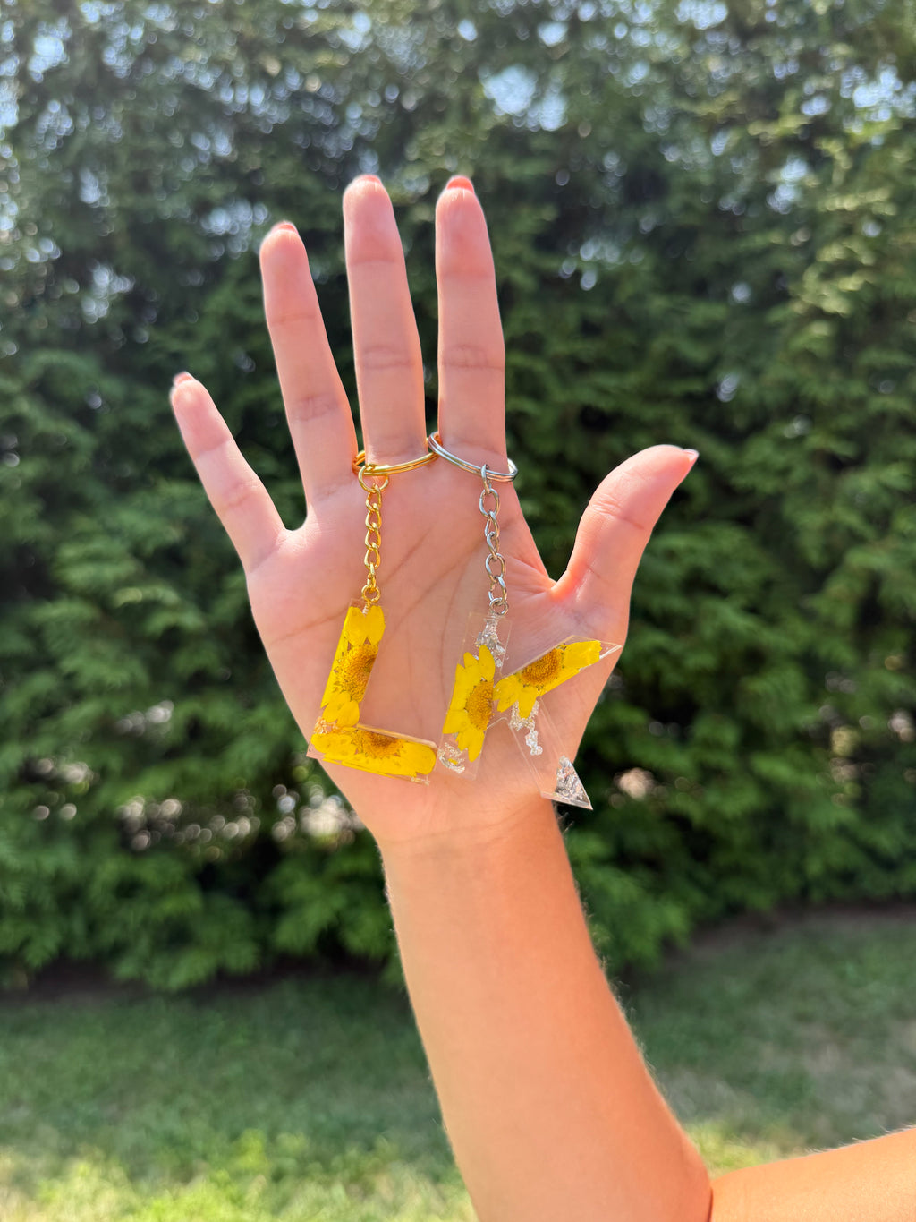 Initial Keychains