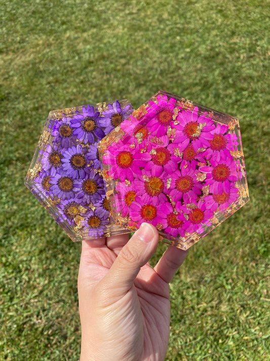 Single Color Floral Coaster | Jewelry Tray | Soap Dish